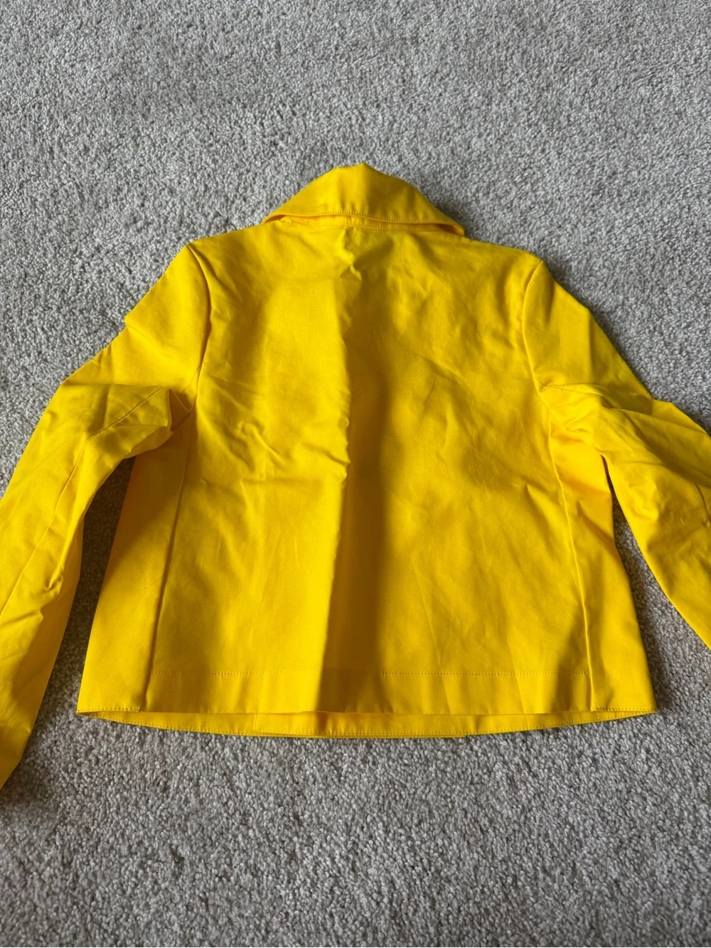 Ralph Lauren Kids Bright Yellow Double-Breasted rain Pea Coat